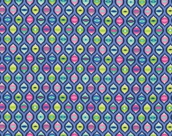 Cat Eyes in Blue Bird by Tula Pink
