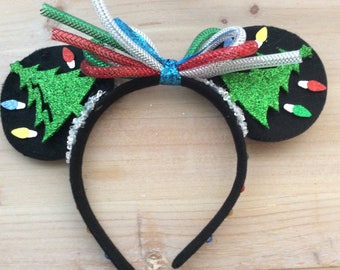 Christmas themed Disney/Mickey/Minnie ears