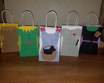 10 inspired Wizard of Oz Party Bags