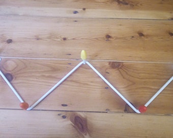 Vintage retro Atomic Sputnik coat rack