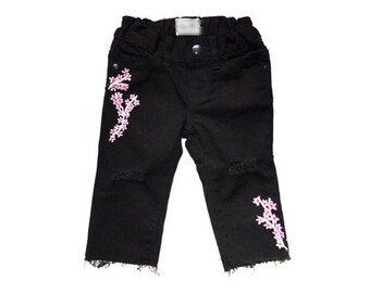Girls Distressed Denim, Girls Painted Jeans, Girls Skinny Jeans, Girls Distressed Jeans, Painted Jeans, Girls Denim, Jeans, Painted Denim