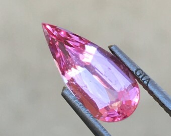 2.52CT unheated pink Madagascar sapphire