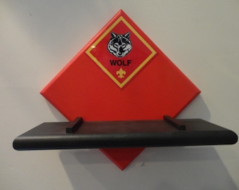 Cub Scout Wolf Cub Pinewood Derby Display