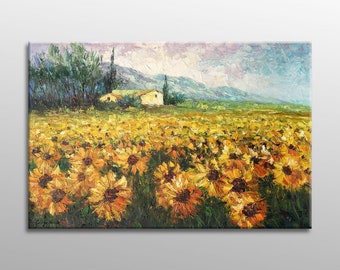 Abstract Painting, Oil Painting, Canvas Art, Abstract Art, Extra Large Wall Art, Modern Painting, Large Painting, Palette Knife Painting