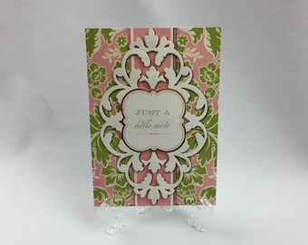 Anna Griffin, Handmade Card, Just A Note, Wife, Sister, Daughter, Friend, Mother