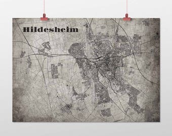 Hildesheim - A4 / A3 - print - OldSchool
