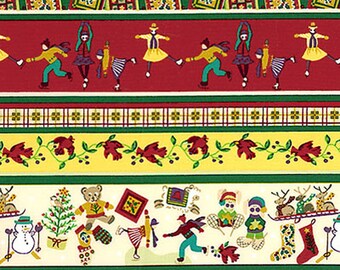 Christmas Fabric 12 Days of a Woodland Christmas