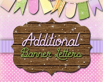 Additional Banner Letters