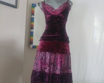 Romantic Gypsy Upcycled dress