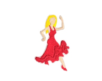 Dancing Meme Iron On Sew On Applique Embroidered Patch