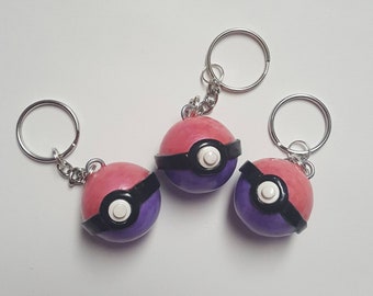 Polymer Clay Dream Pokeball Pokemon OOAK