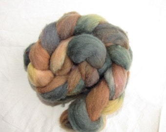 4oz Hand Dyed Corriedale Roving