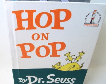 Dr. Seuss Hop On Pop Book IPad Mini Tablet Device Case Ereader Cover for Nook Kobo or Kindle
