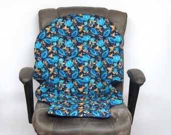 replacement high chair pad, paisley & roses Graco Duodiner or Blossom, baby accessory child chair cushion, kids furniture, feeding chair pad