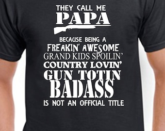 Download Papa shirt | Etsy