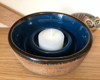 Gabriel Keramik Sweden Candle Votive Holder Stoneware