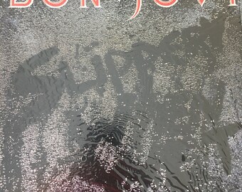 Bon Jovi Slippery When Wet Record LP Like New