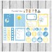 Weekly sticker set - dandelions - planner stickers