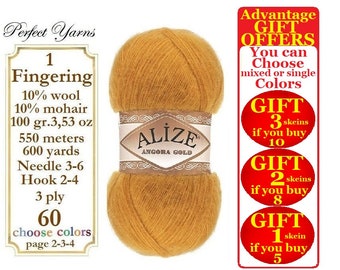 Alize Angora Gold Wool mohair yarn. wool yarn, mohair yarn, acrylic yarn, crochet yarn, Alize yarn, crochet yarn, Lace yarn, Angora wool