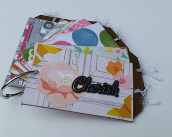 Cherish Tag Recycled Mini-Album