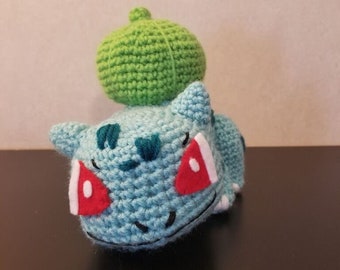Bulbasaur Plushie | Crochet Amigurumi