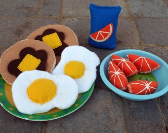 Felt Food Breakfast - Pretend Play