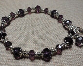 124 Pancreatic & Lieomyeosarcoma Cancer Awareness Bracelet