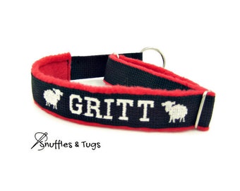 Martingale dog collar custom dog collar embroidered cog collars personalized cute girl dog collar boy boy collar cool ID dog collar