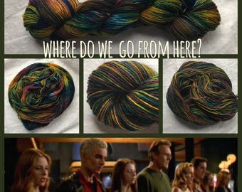Where Do We Go From Here? Handpainted Sock Yarn