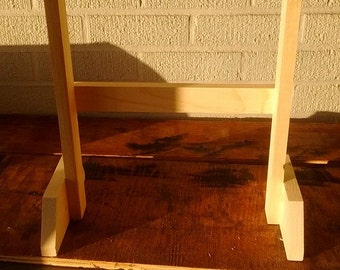 unfinished necklace display