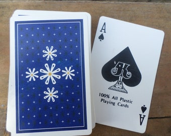 vintage deck of Playing Cards ANTIQUE FLOWERS