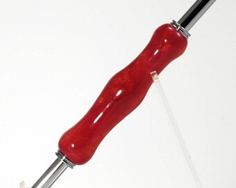 Seam ripper Great gift for seamstress, tailor, quilter, sewer double bladed - swirled rose acrylic and chrome. Custom seam ripper.