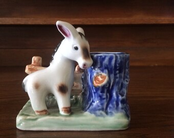 Donkey Planter Mule Planter Burro Planter Vintage
