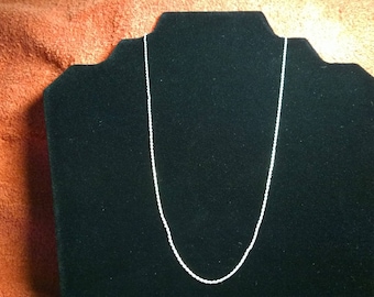 Sterling Silver Milor 950 Rope Chain Necklace, Excellent!