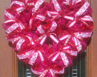Valentine Heart Wreath