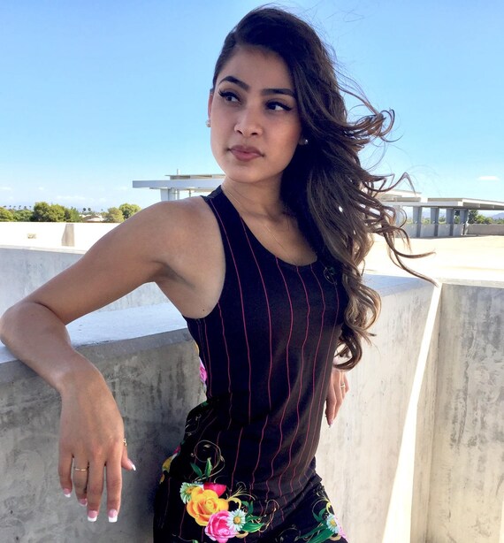 Floral Racerback