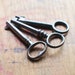 Small Antique Key Trio