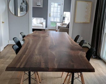 Live Edge Walnut Dining Tables