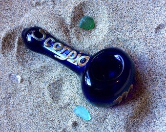 Cobalt Blue Zodiac Pipes