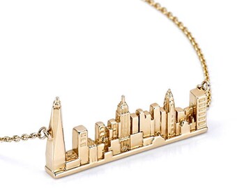 New York City Skyline Necklace