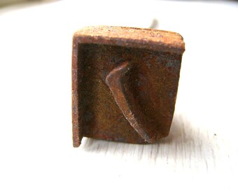 Vintage Branding Iron - Japanese Branding Iron - Yakiin - Yakin - Branding Iron - Metal Stamp - Japanese Stamp - NO Katakana F39