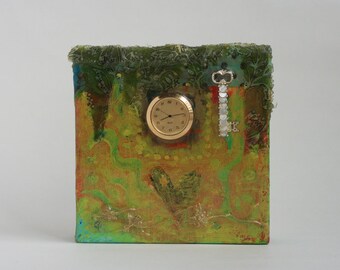 Original Mixed Media Assemblage