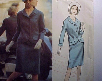 Vogue 1423 London Designer Jo Mattli Suit Pattern Couturier Design sewing pattern vintage