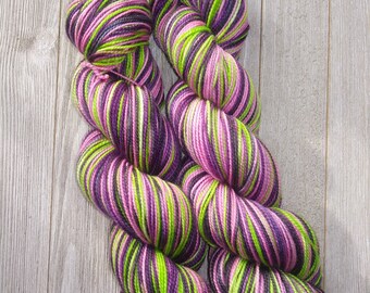 Goth Fairy Self-Striping Sock Yarn