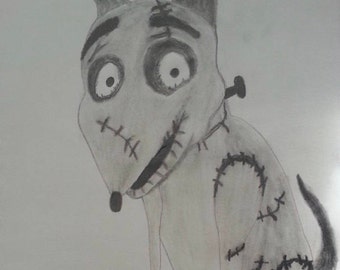 Original Frankenweenie Sketch