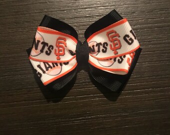 San Francisco Giants hair bow