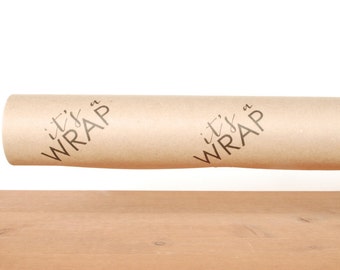 gift wrapping paper: kraft gift wrap, brown wrapping paper, it's a wrap