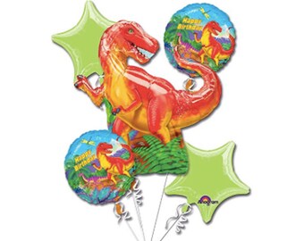 T-REX DINOSAUR Birthday Balloon Jurassic World Dinosaur Theme Jurassic Park Dinosaur Party Dinosaur Party Decorations dinosaur party ideas