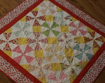 Colorful Patchwork Quilt for Girl
