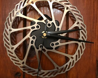 Clock from Recycled Bike Parts